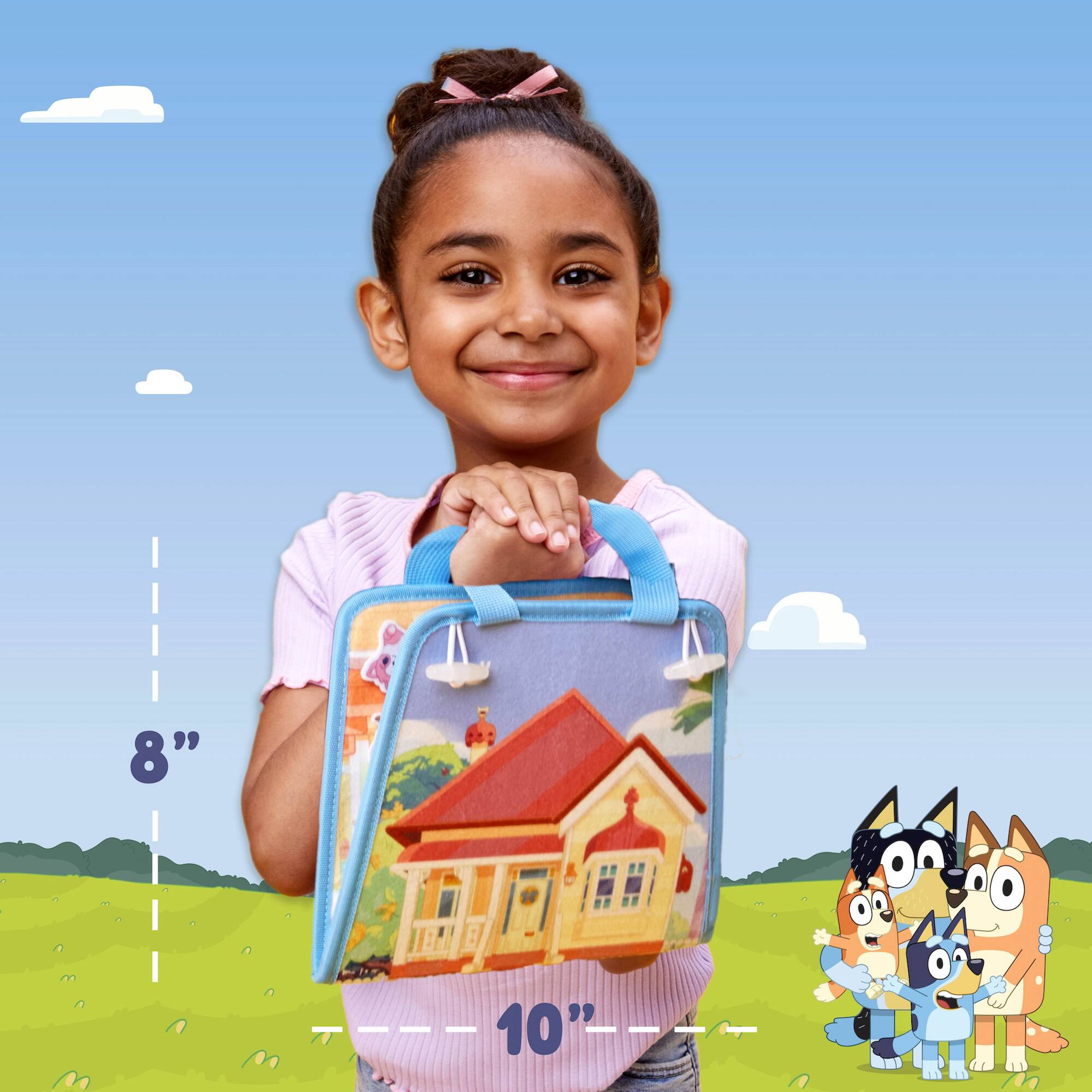 Bluey Felt Play Set